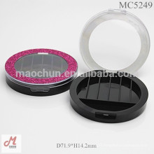 MC5249 Round shape 6 colour wholesale makeup eyeshadow palette